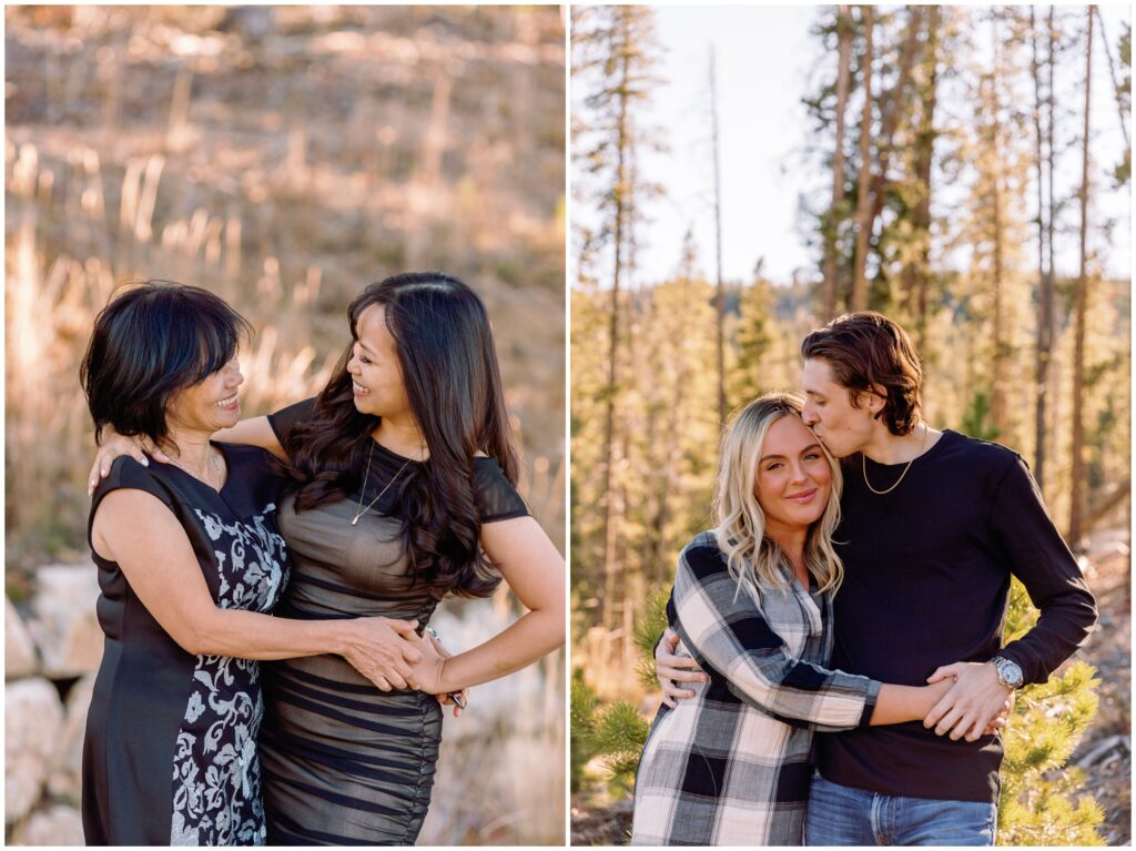 Vail mountain family fall session