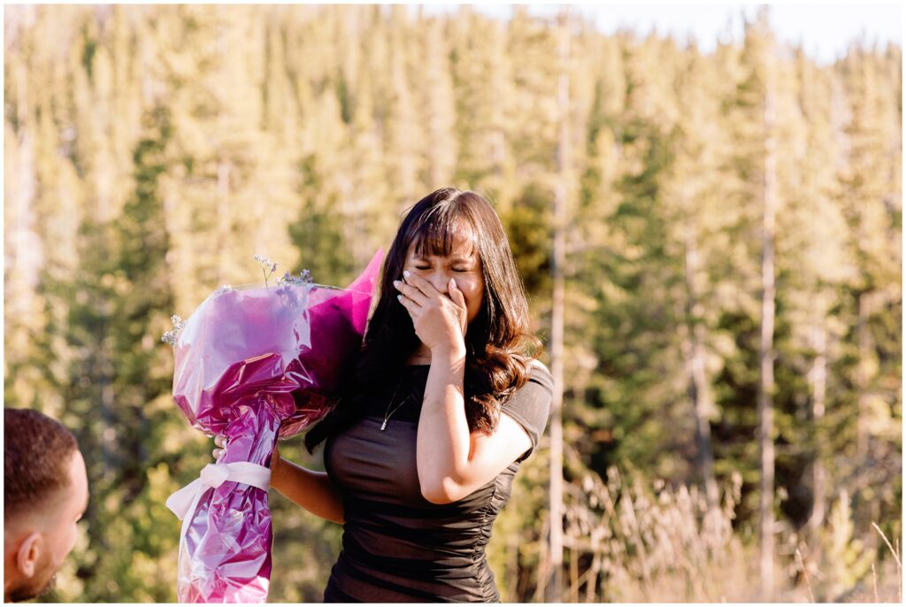 Proposal in Vail mountain